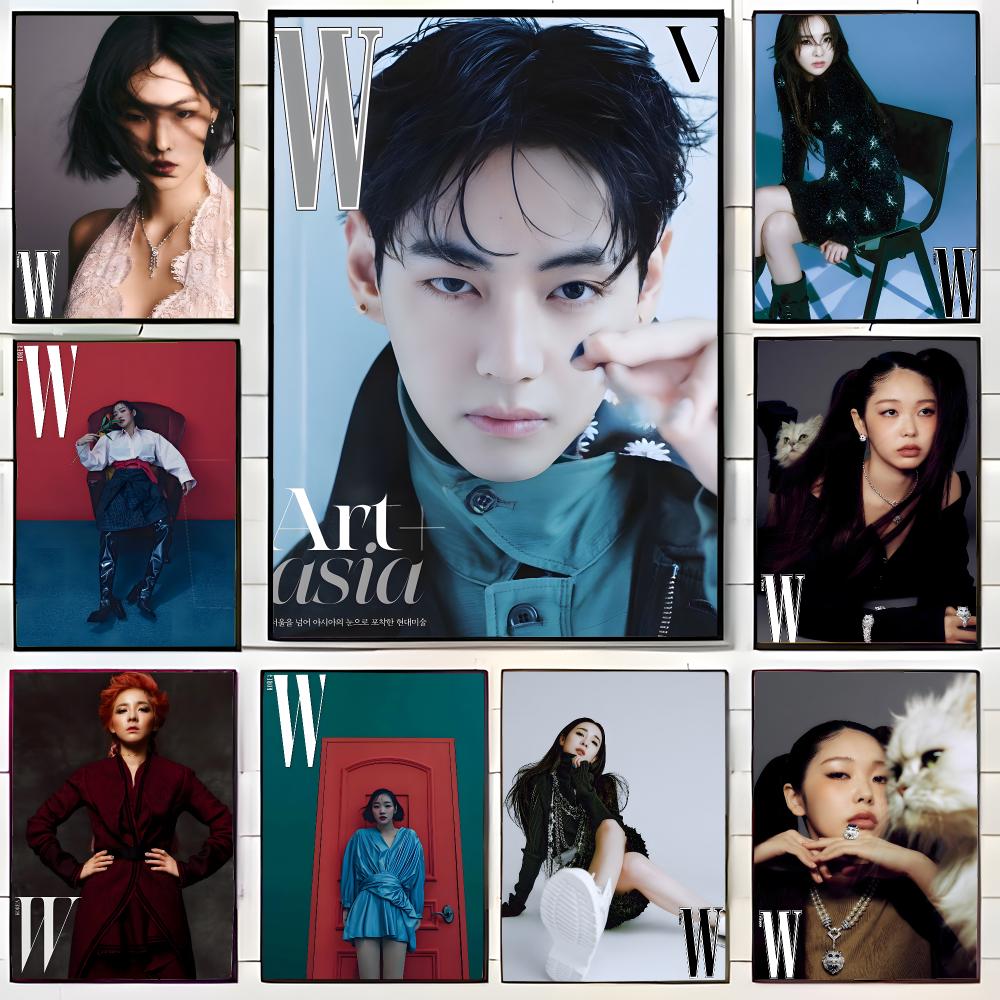 Home Decor Magazine - Trendy Magazine W-W Korea Poster Wall