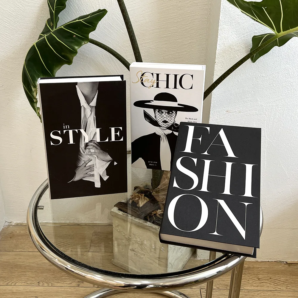 3pcs/lot Simulation Books for  - огляд і ціна Home Decor Magazine