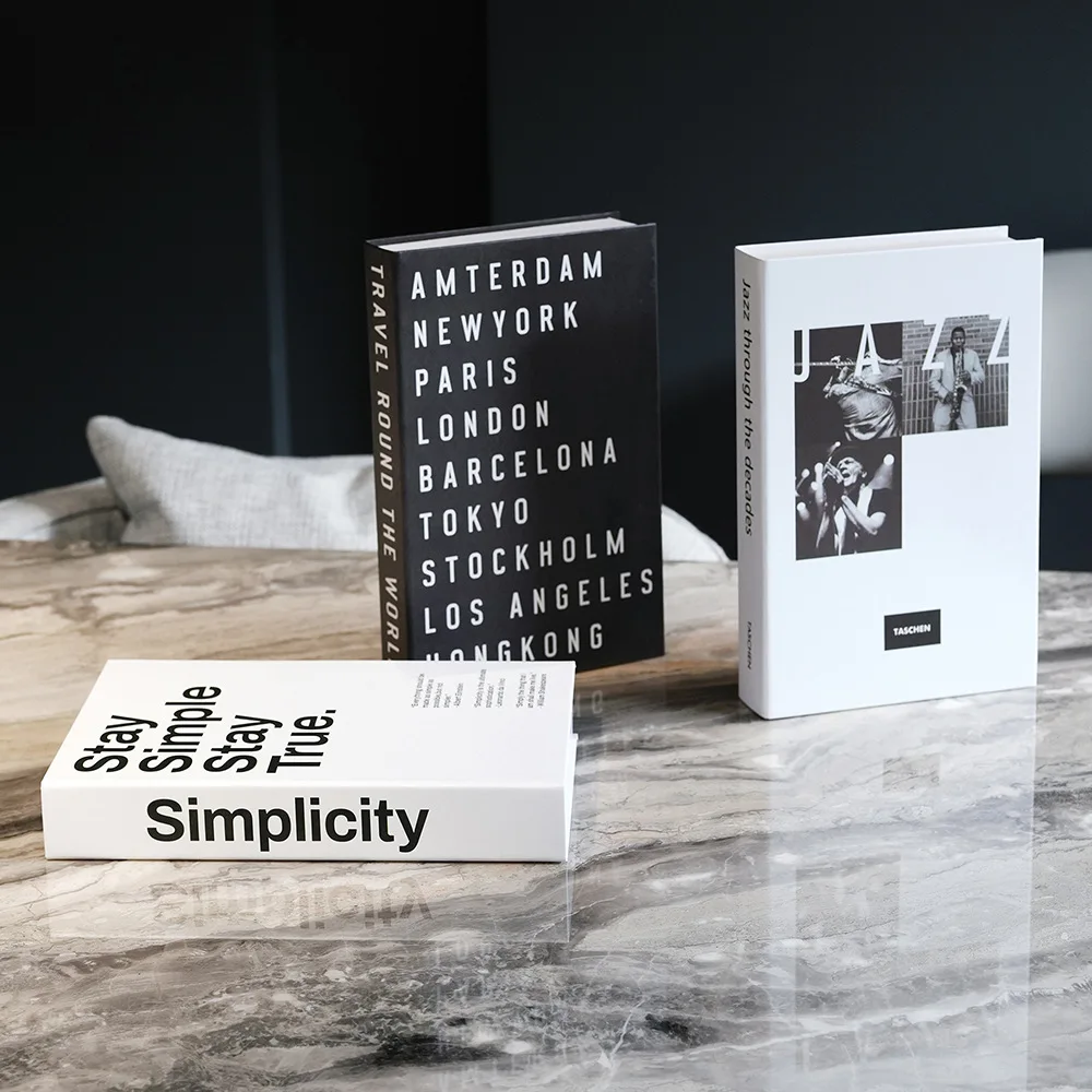 3pcs/lot Simulation Books for  - огляд і ціна Home Decor Magazine