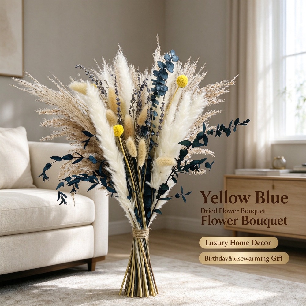 Pampas grass dried flower bouq - огляд і ціна Pampas Grass Decor