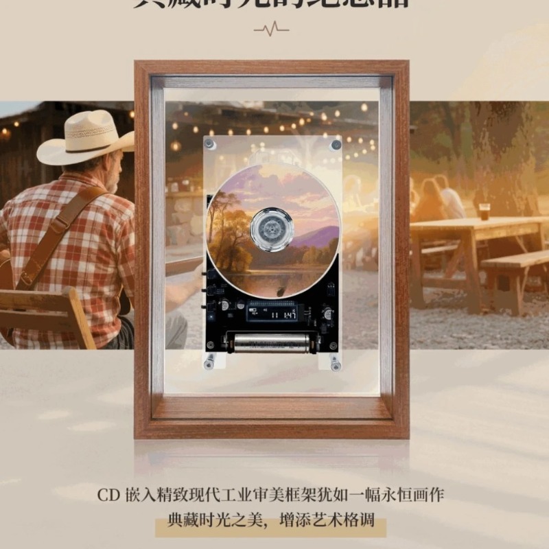 Player Transparent acrylic wal - огляд і ціна Bamboo Photo Frame