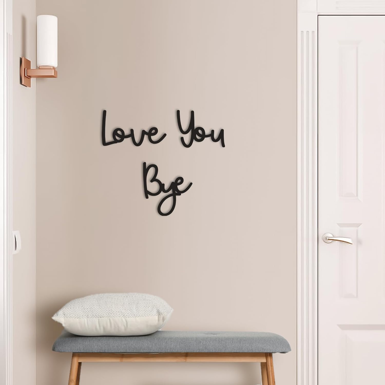 Love You Bye Wood Sign Home De - огляд і ціна Home Decor Y2K