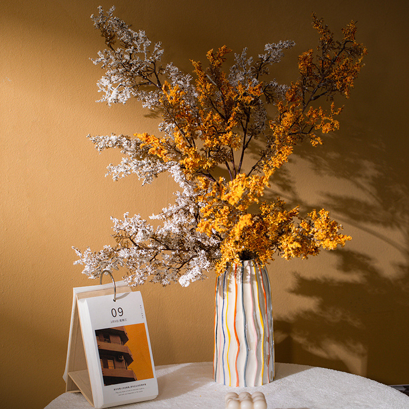 CAPIRON Colorful Stripe Cerami - огляд і ціна Pampas Grass Decor