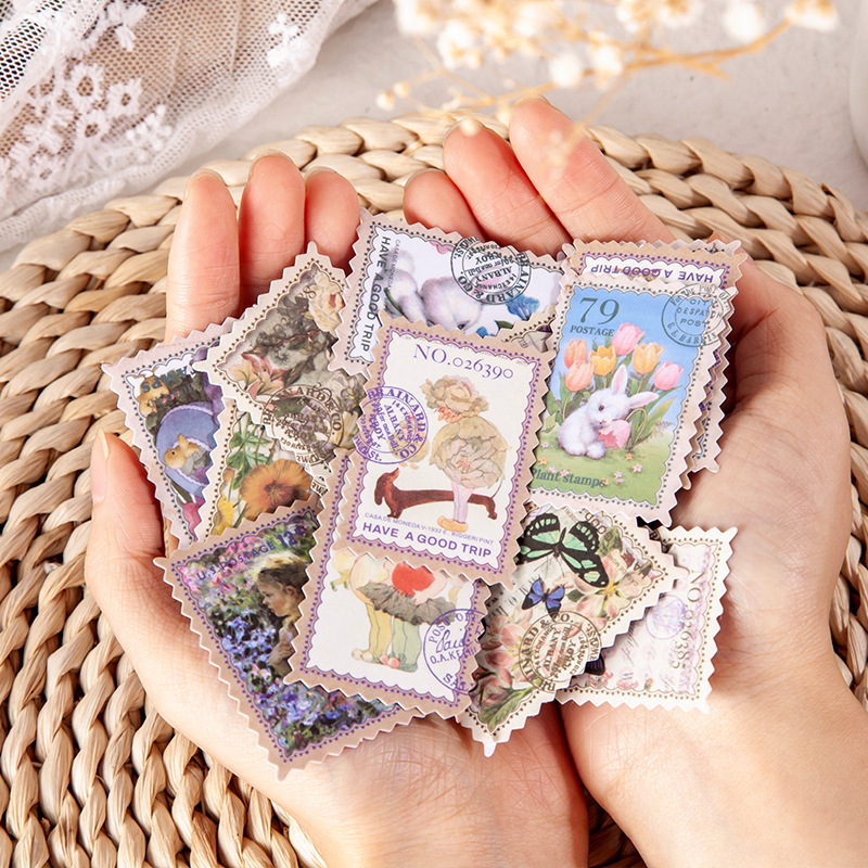 100pcs Autumn Fairy Tale Stamp - огляд і ціна Home Decor Magazine