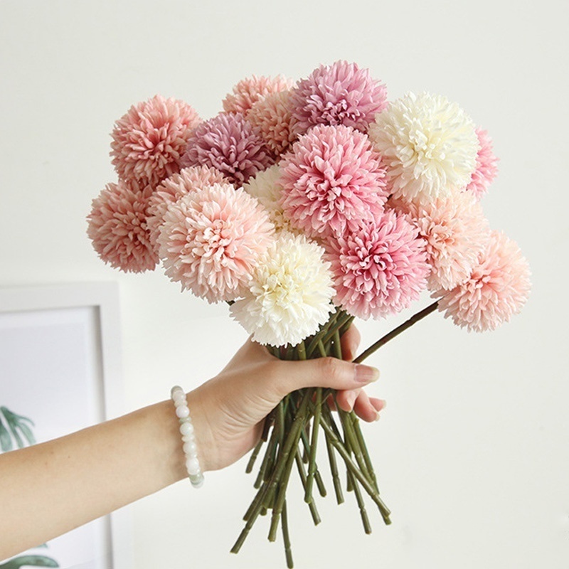 3/5Pcs Hydrangea Artificial Fl - огляд і ціна Pampas Grass Decor
