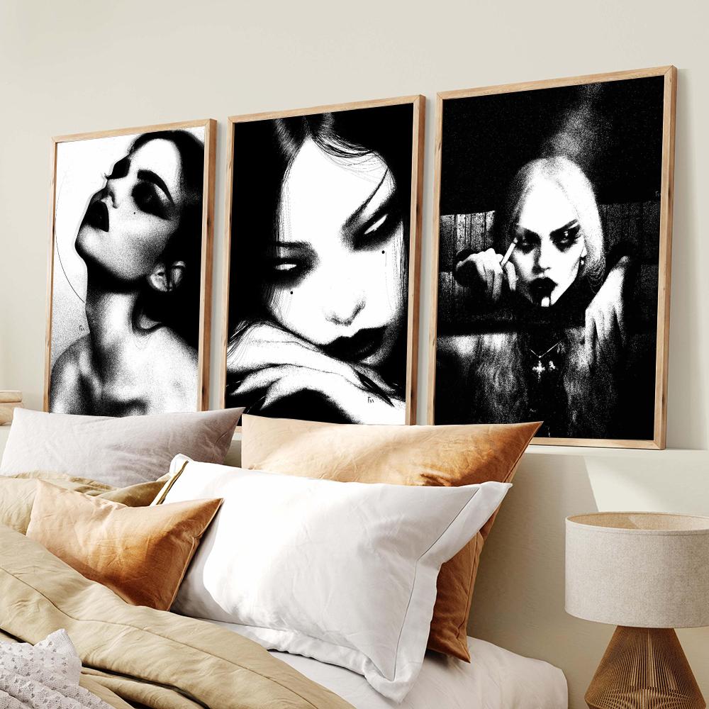 Dark Horror The Y2K Woman Post - огляд і ціна Home Decor Y2K