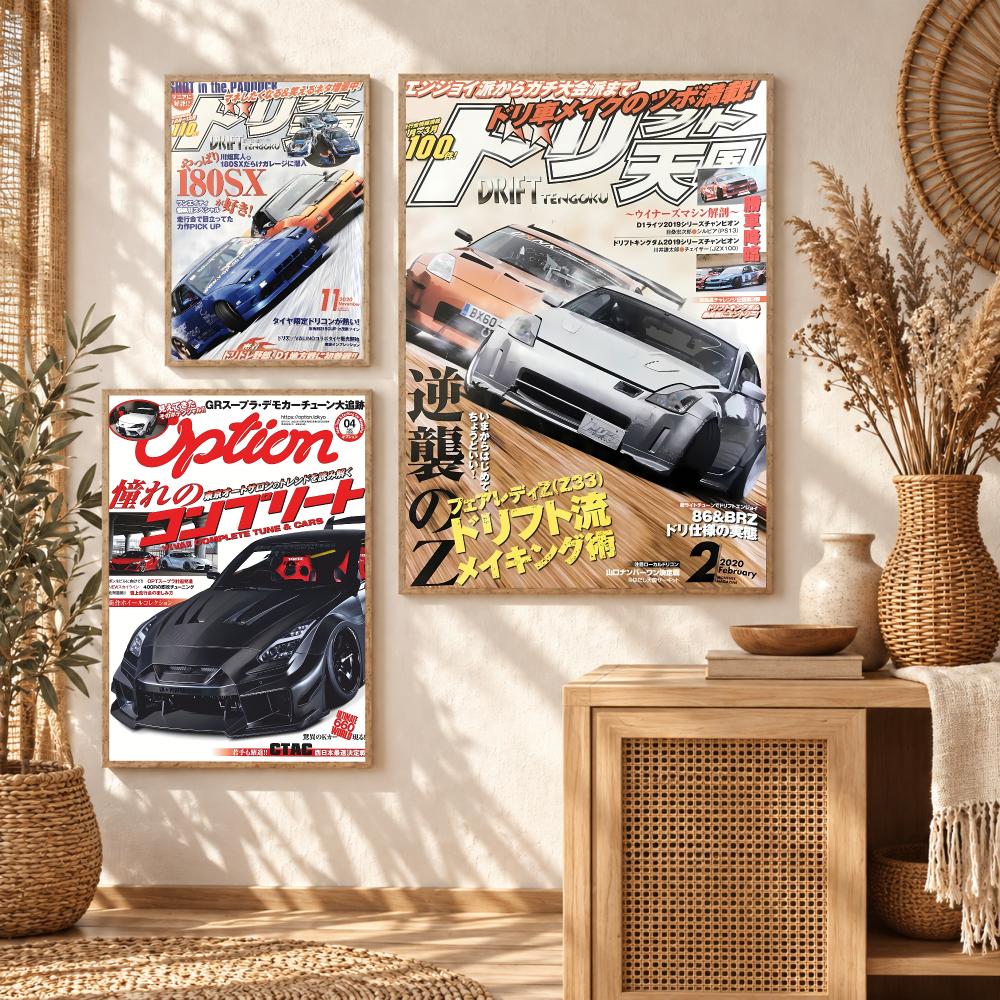 J-JDM Racing Magazine Poster S - огляд і ціна Home Decor Magazine