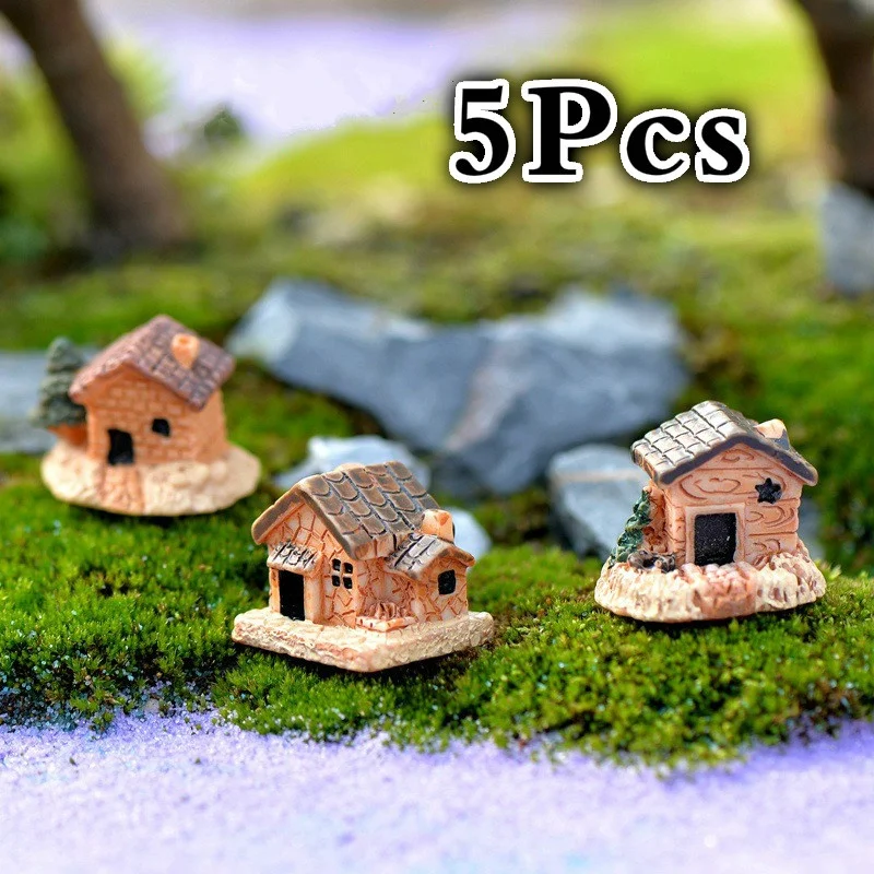 5Pcs/Set Mini Doll House Stone - огляд і ціна Home Decor Za